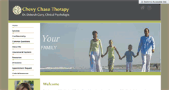 Desktop Screenshot of chevychasetherapy.com