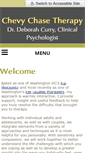 Mobile Screenshot of chevychasetherapy.com